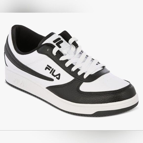 🩵NWT Fila A-Low White & Black Sneakers Size 8.5 - Picture 1 of 13
